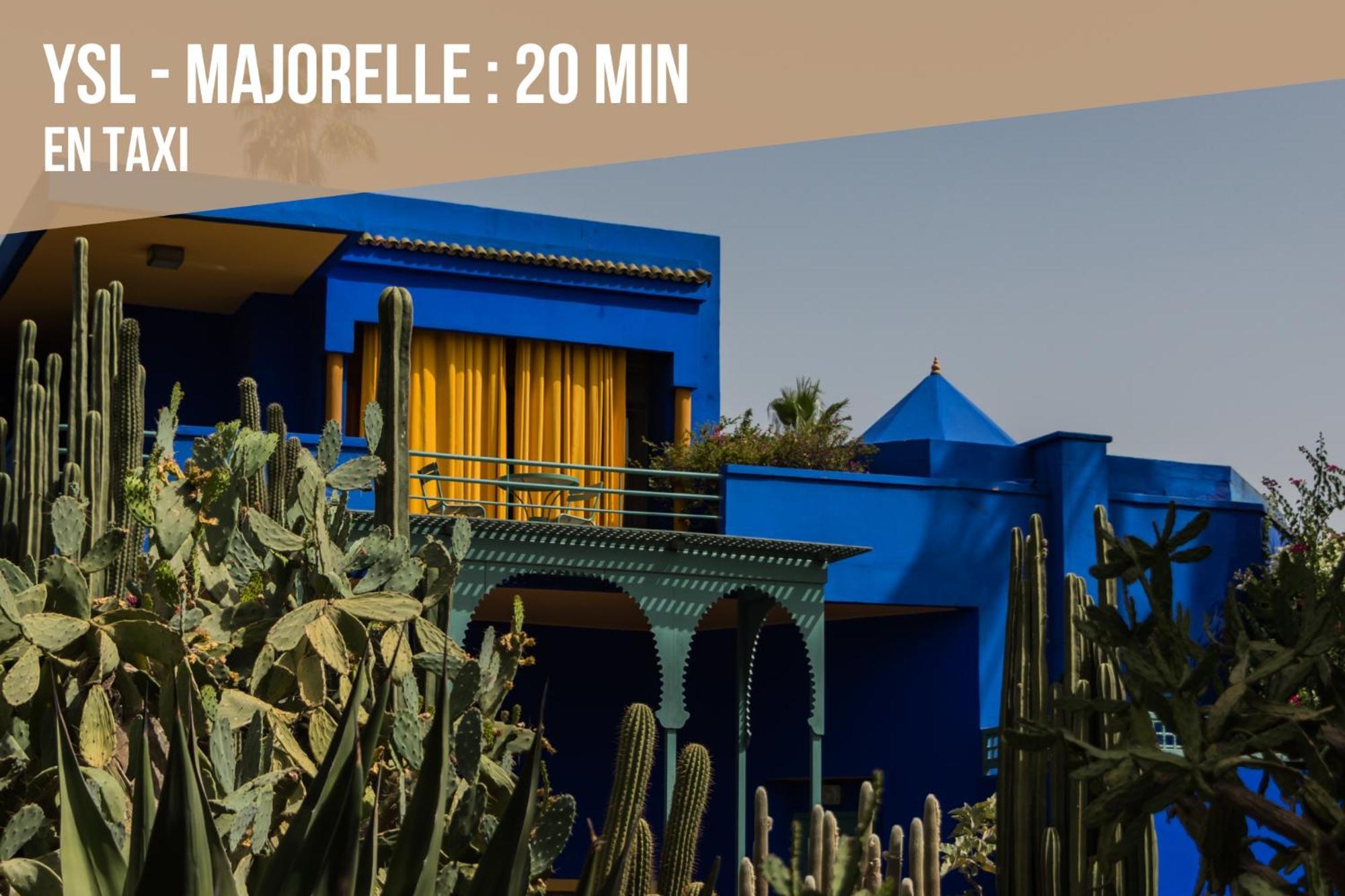 Magnifique Appartement Moderne De 2 Chambres Avec Piscine A 10 Min Du Centre De Marrakech Marraquexe Exterior foto